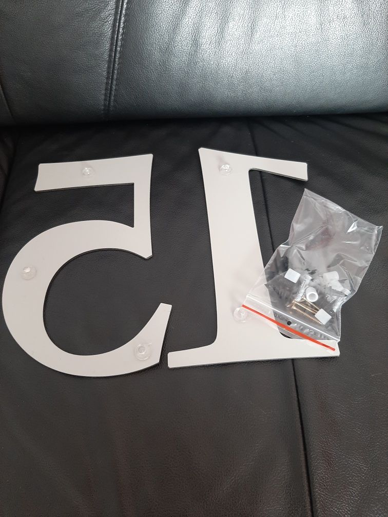 Numery na dom 3D nowe 30 cm