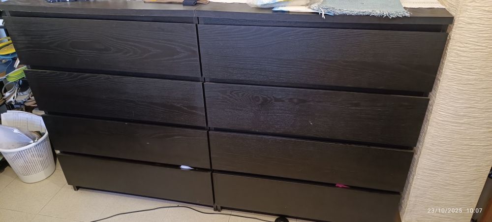 5 cómodas IKEA com valores/tamanhos diferentes