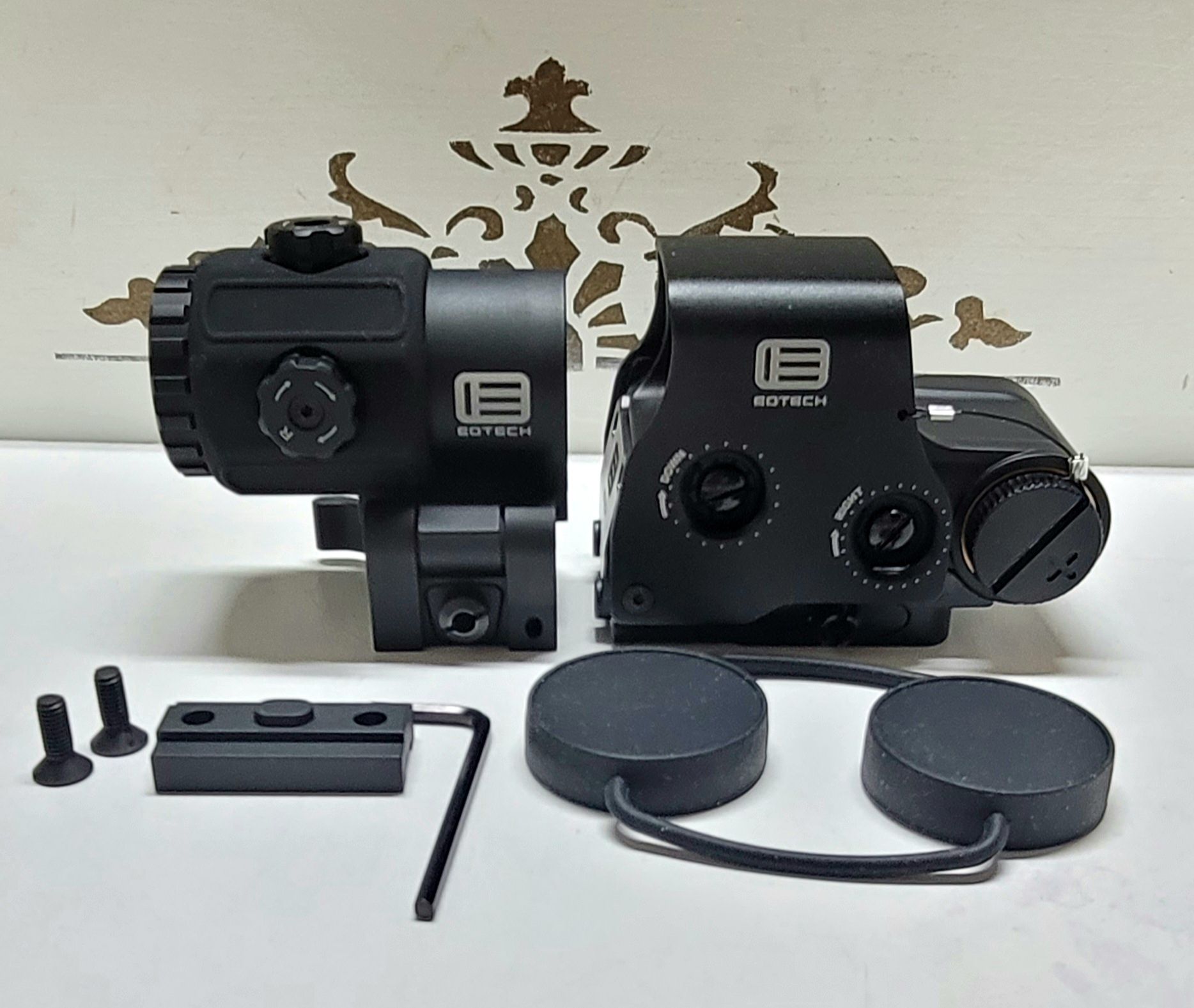 Коллиматорный прицел открытого типа EOTECH 558 HWS EXPS3-2 + G43 3x
