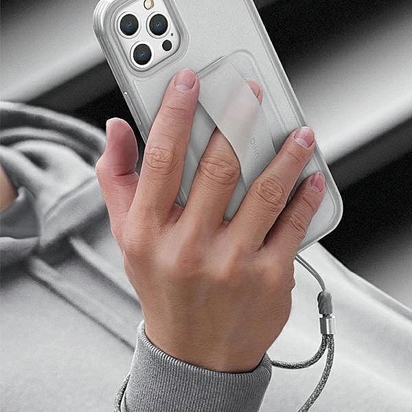 Etui Uniq Heldro na iPhone 12 Pro Max - białe