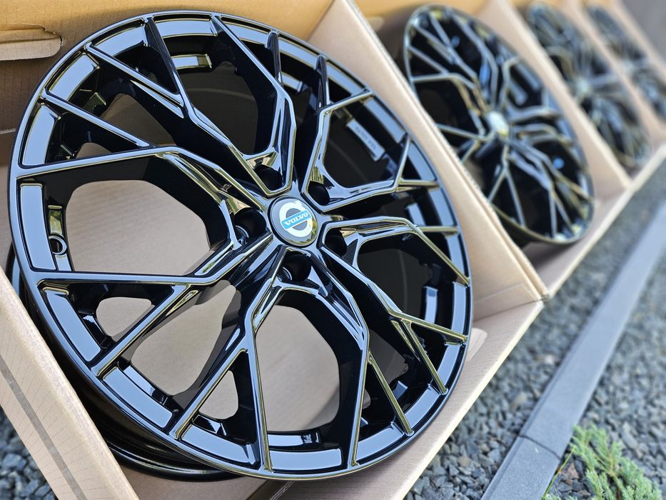 Volvo 18 " Czarne 5x108 Felgi XC60 S60 V60 V40 S90 V90 XC90 V70 XC40