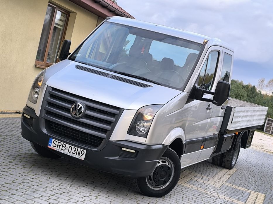 Volkswagen Crafter_2.5 TDI_Maxi_200 Tyś Przebiegu_Doka_Dubel_Zadbany_