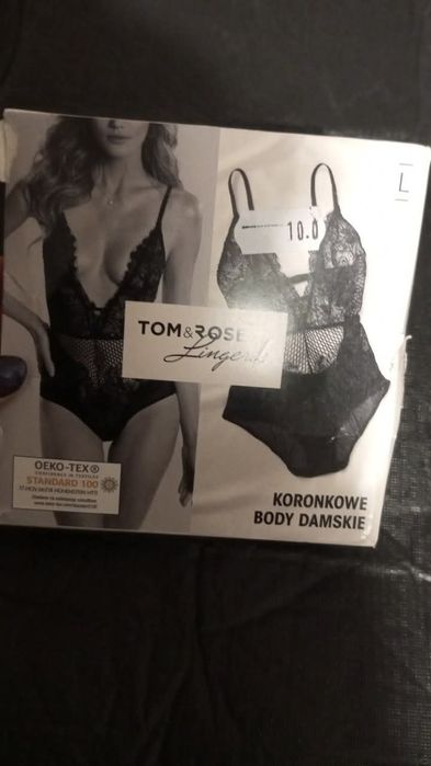 Koronkowe body damskie r. L