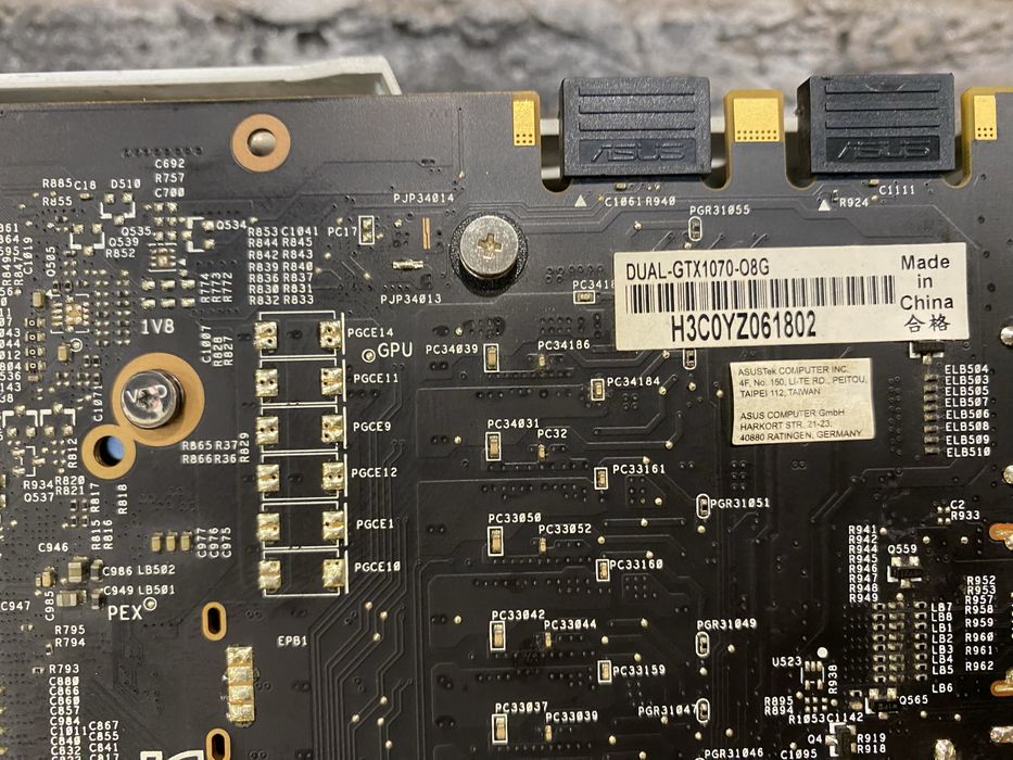 Відеокарта Gtx 1070 8gb