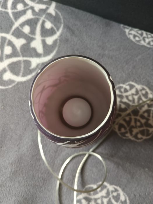 Lampka nocna szklana