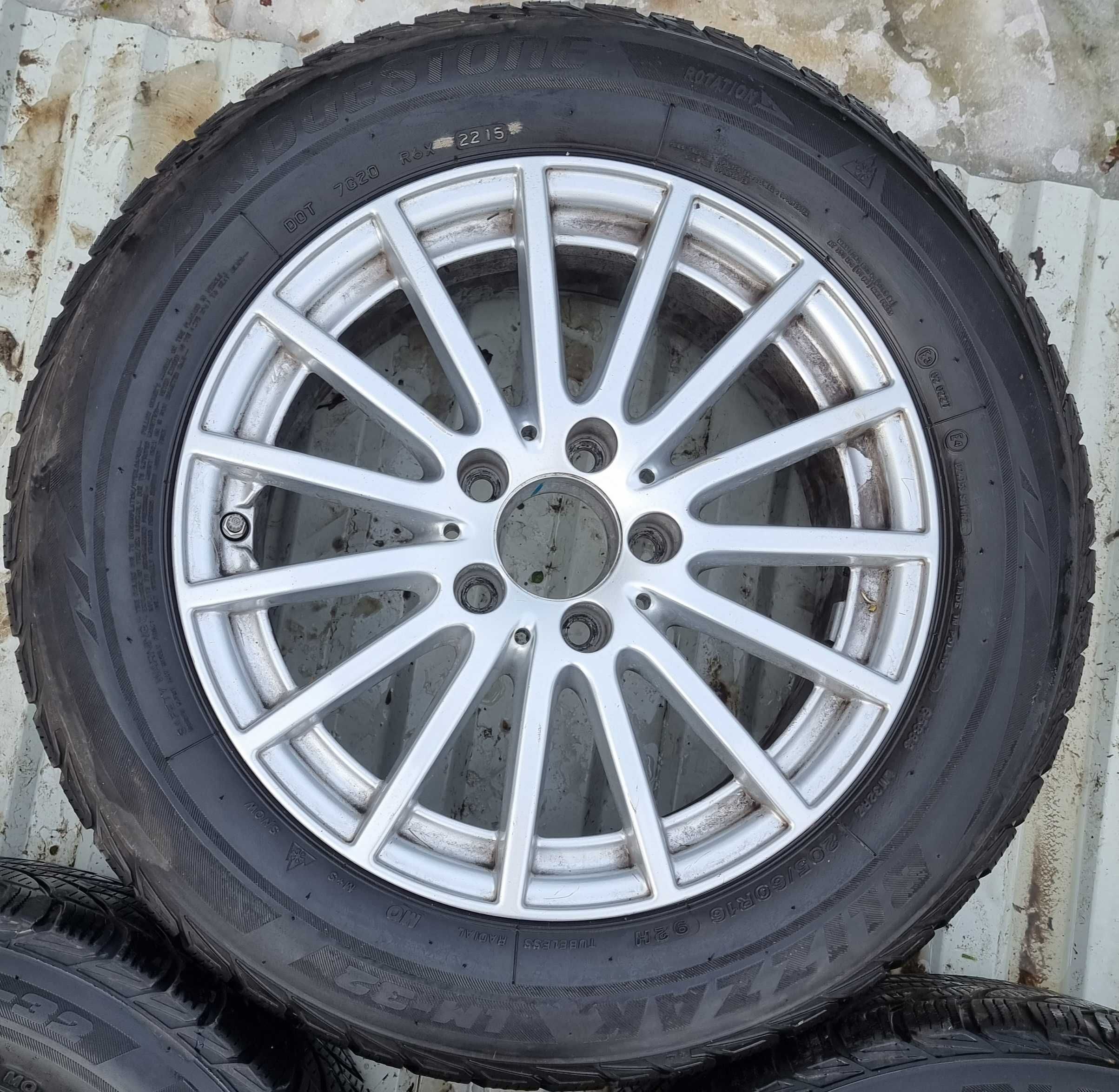 Koła Felgi 16" Cali 5x112, 205/60/16.BMW,AUDI,VW,SEAT,MERCEDES