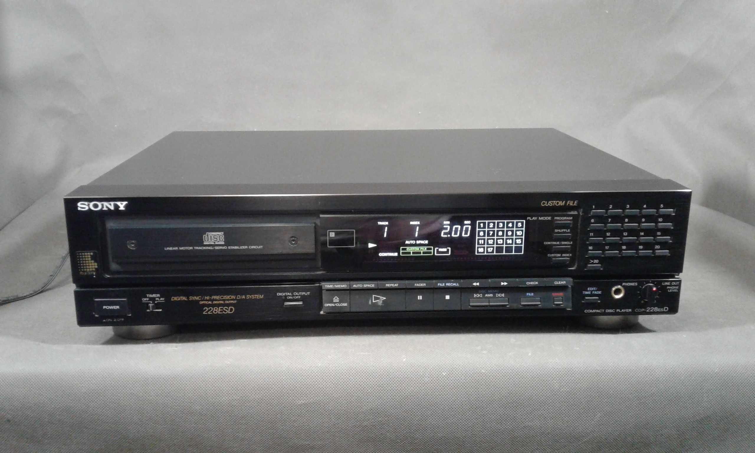 SONY CDP-228ESD,odtwarzacz cd