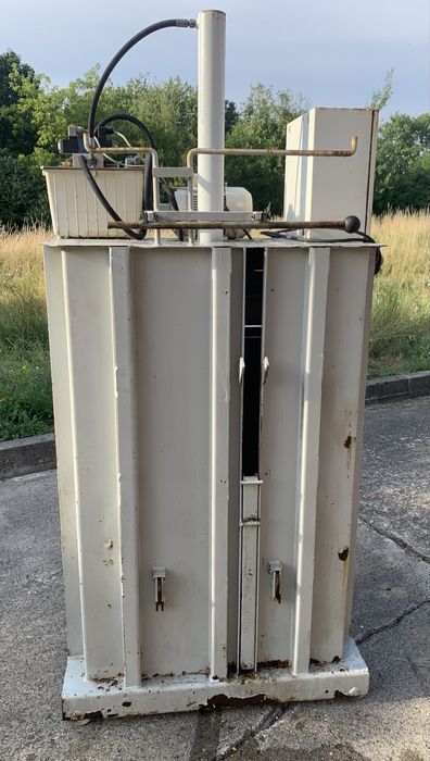 Hsm 75 vl belownica prasa kanalowa makulatura folia tworzywa