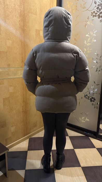 Кашеміровий, шерстяний пуховик  Farfalla