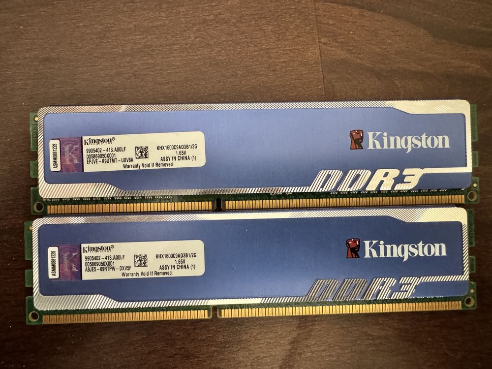 Оперативна памʼть KINGSTON DDR3/2Gb/1600MHz