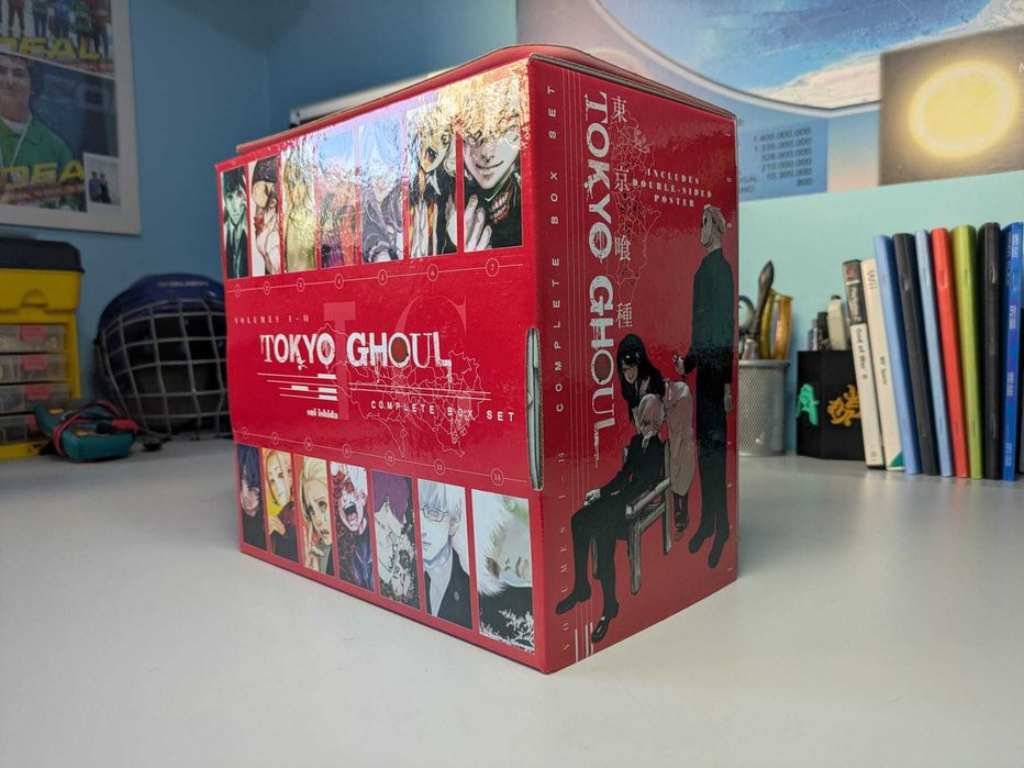 Livro Manga Tokyo Ghoul – Box Set (Vol. 1-14) - Versão Inglesa
