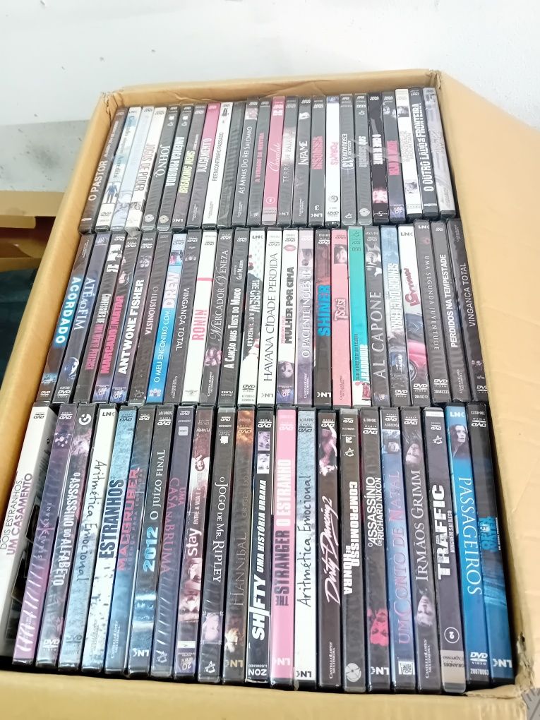 Lote 400Dvd's novos