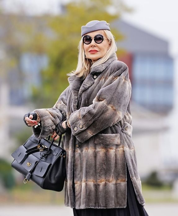 Futro pizmowca robione na norki