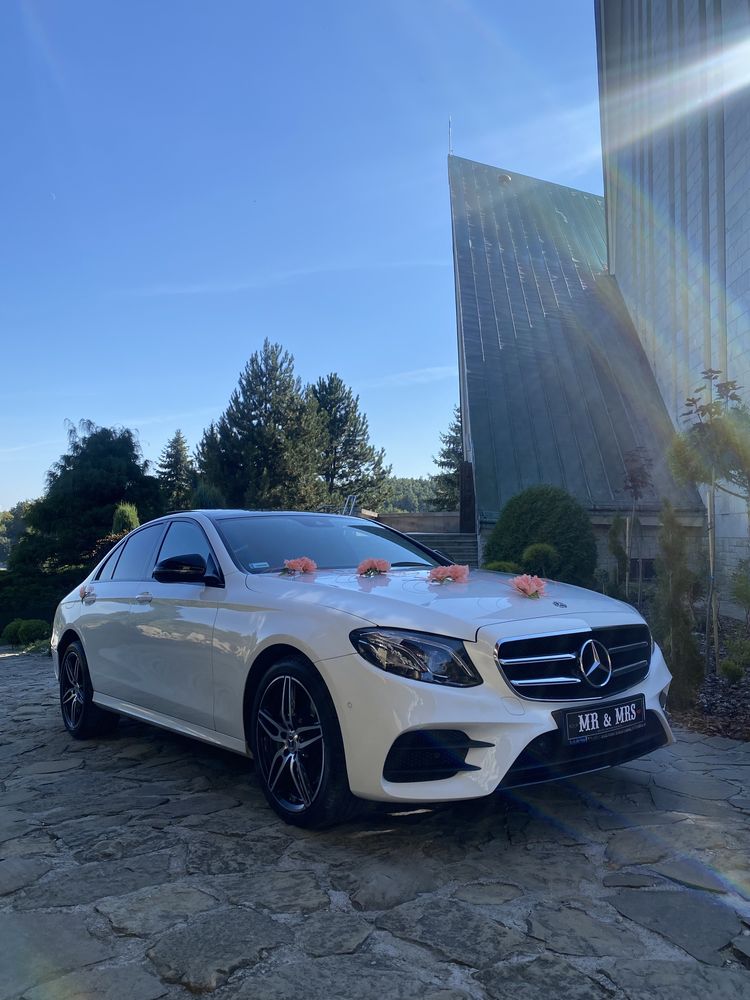 Auto Samochód do ślubu Mercedes benz E klasa w213 AMG