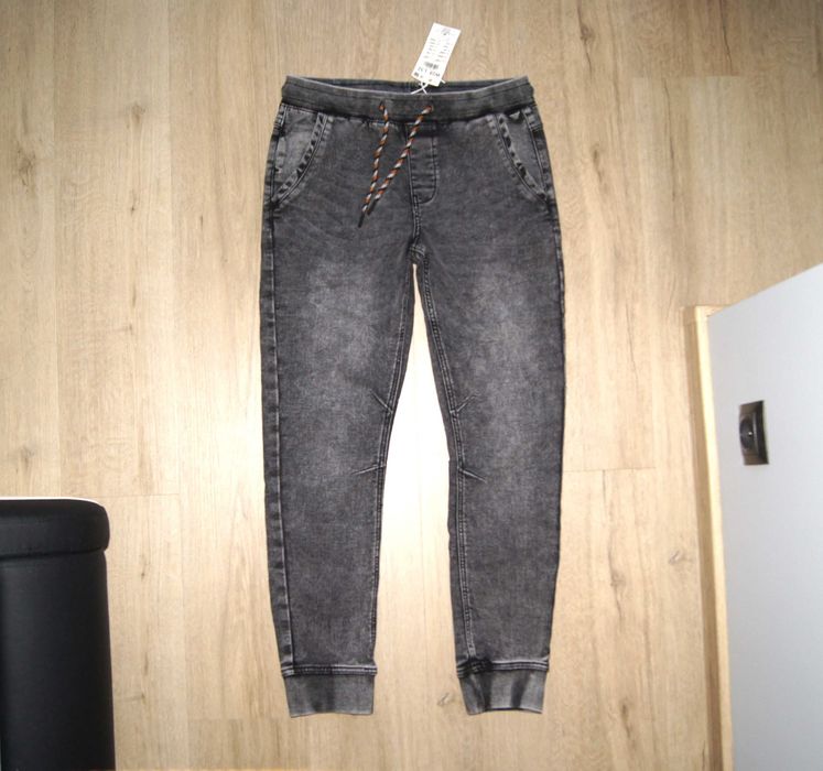 Cropp jeansowe joggery wygodne soft jeans W28 L32 nowe