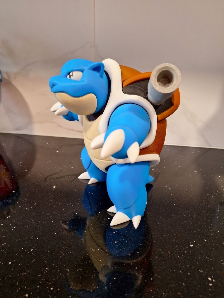 Blastoise pokemon figura 3D