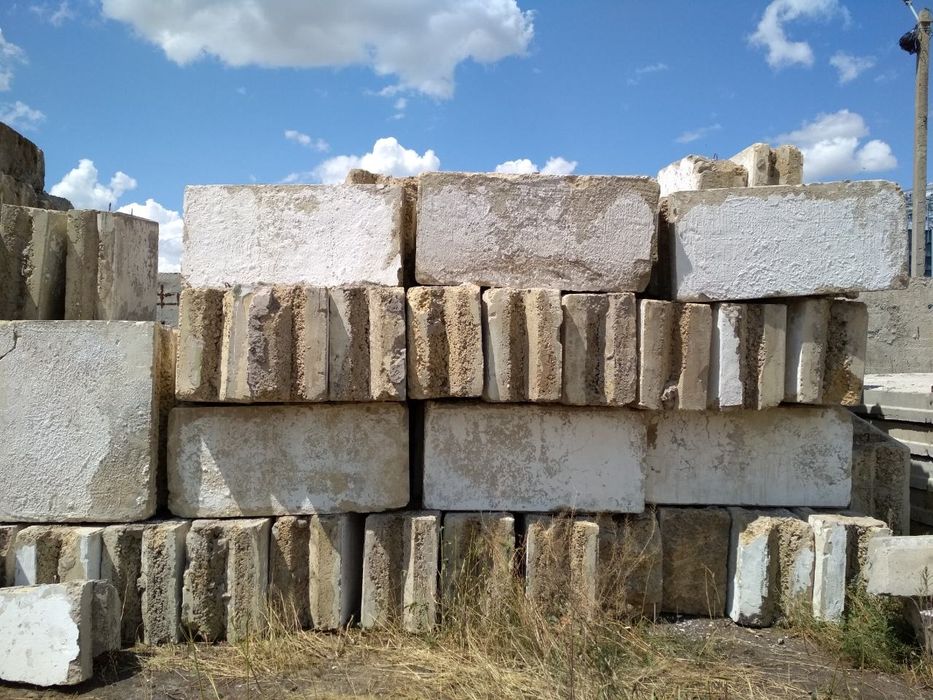 Блок стеновой меловой теплый стеновая панель ПСЛ