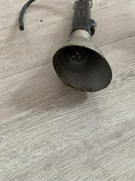 Lampa warsztatowa zewnetrzna prl