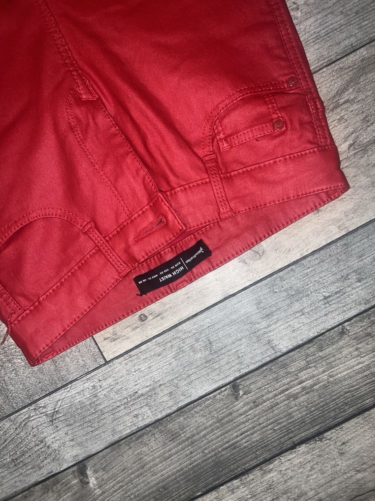 Spodnie woskowane stradivarius xs