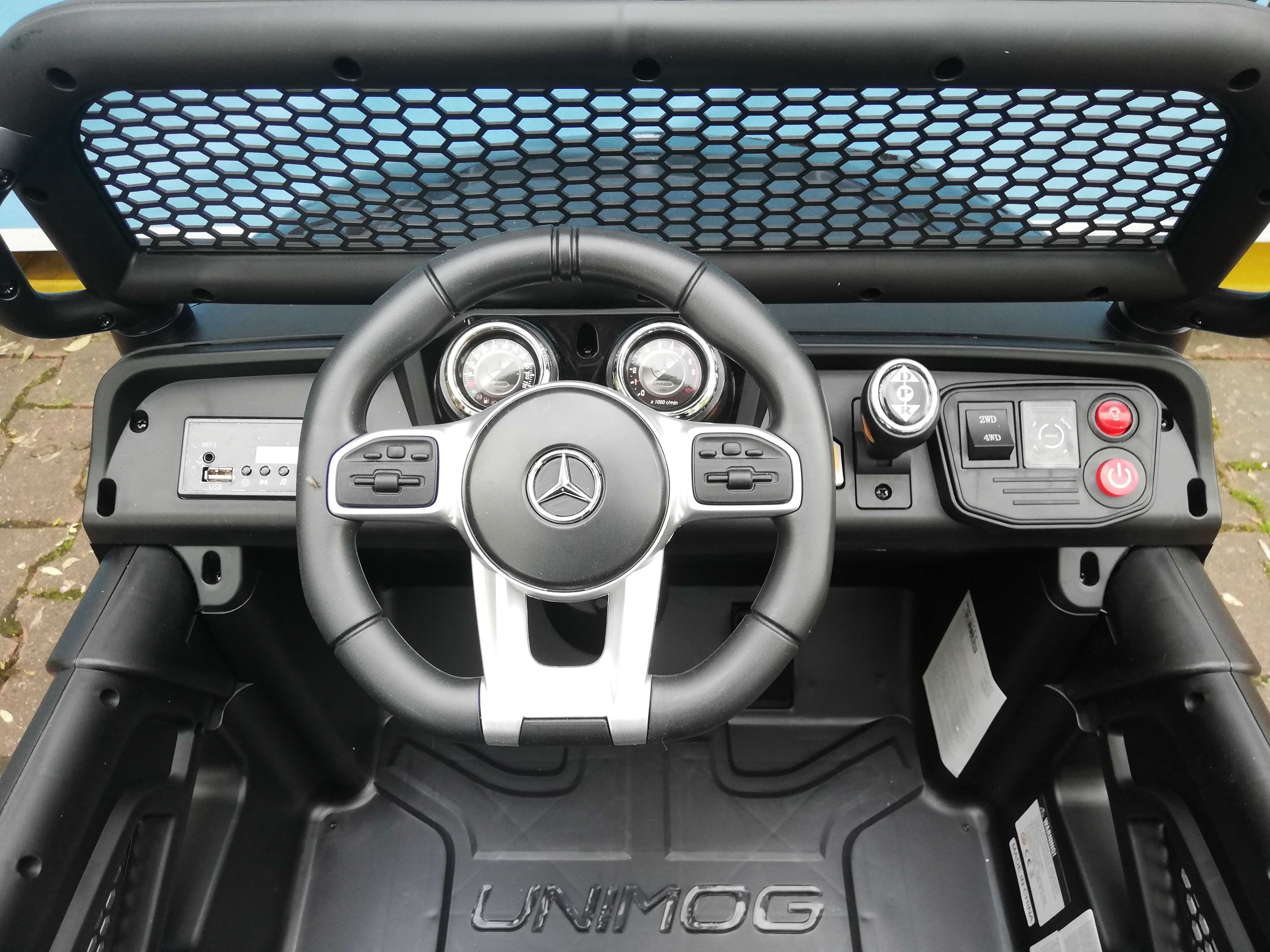 NOWY Mercedes UNIMOG S Concept 4X4 12V auto na akumulator dla dzieci