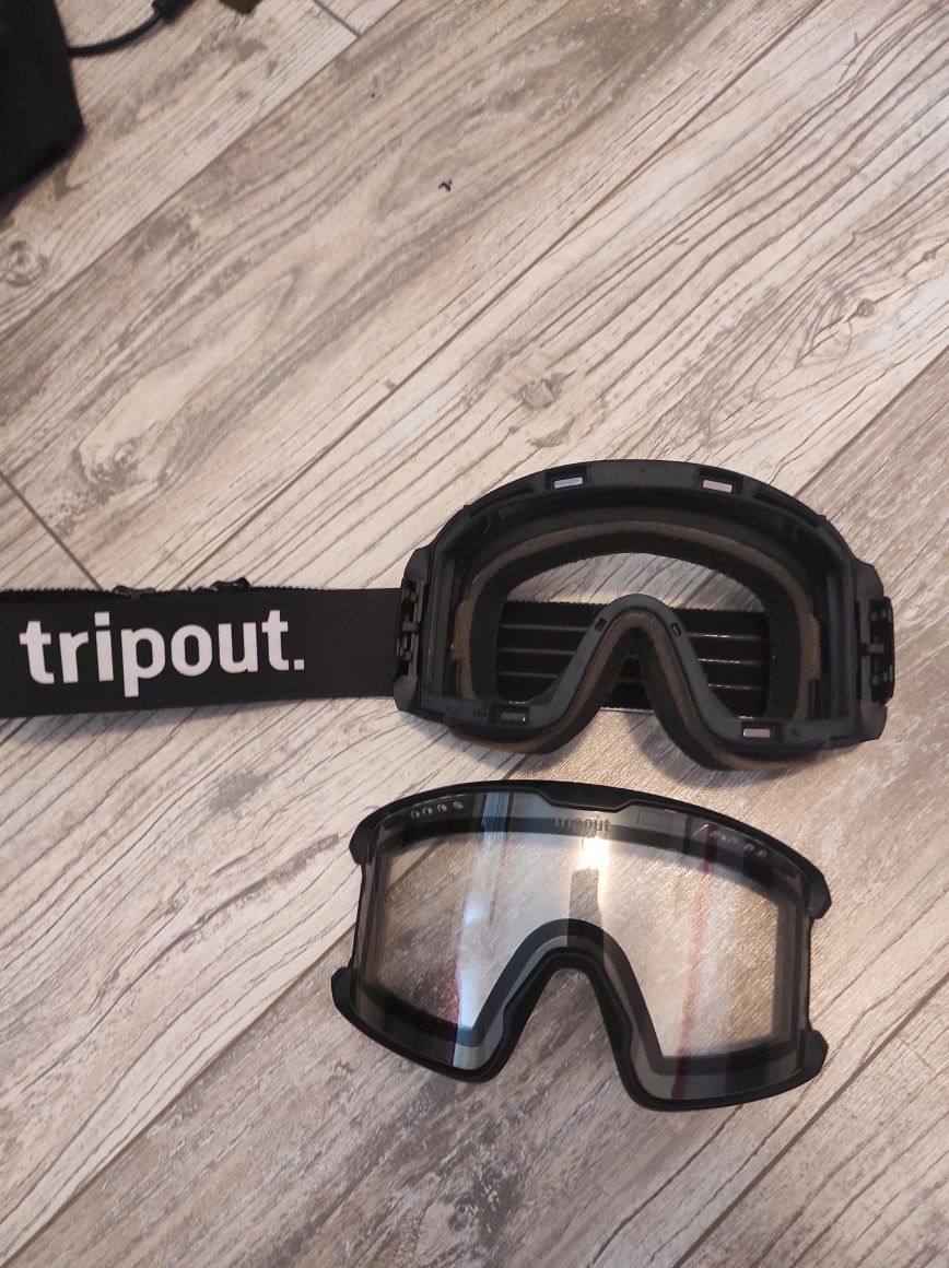 gogle rowerowe tripout narciarskie snowboardowe (Oakley Giro)