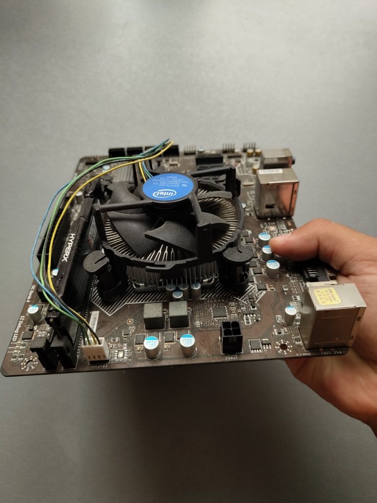Материнська плата MSI h110m pro-d + Intel  Celeron g3900 +  ddr4 4gb