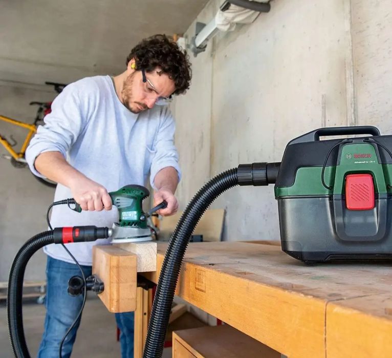 Bosch AdvancedVac 18V-8, Akumulatorowy Odkurzacz do Pracy na Sucho i M