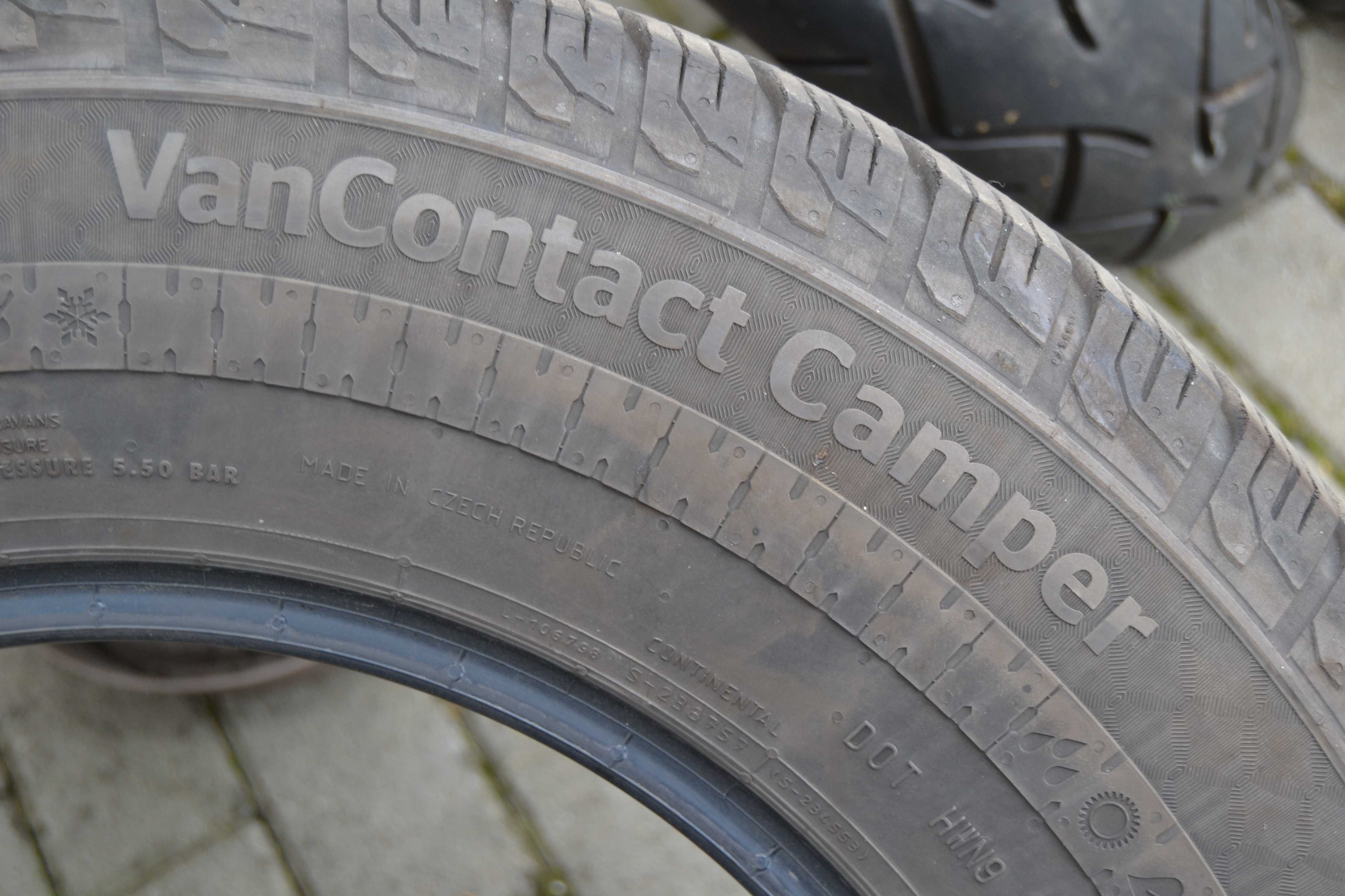2x wielosezon 225/75r16c Continental Van Camper 225/75-16cp bus