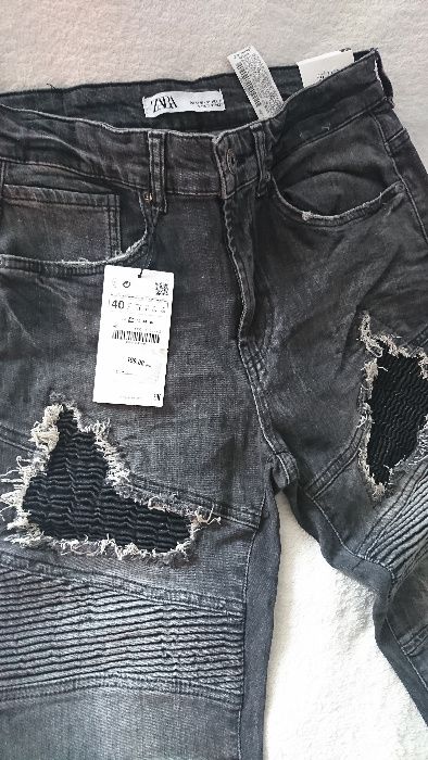 Jeansy, spodnie, dżinsy ZARA Man 38