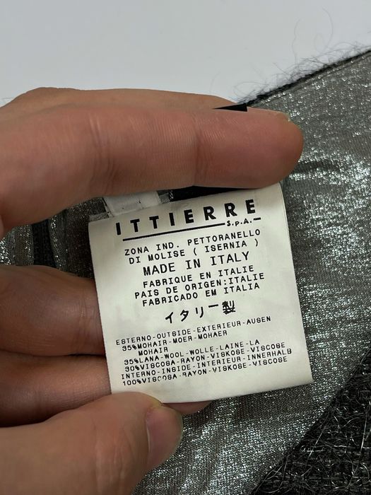 Майка блуза без рукавів на змійці Versace S оригінал мохер + шерсть