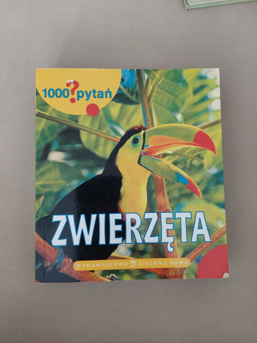 1000 pytań zwierzęta, książka