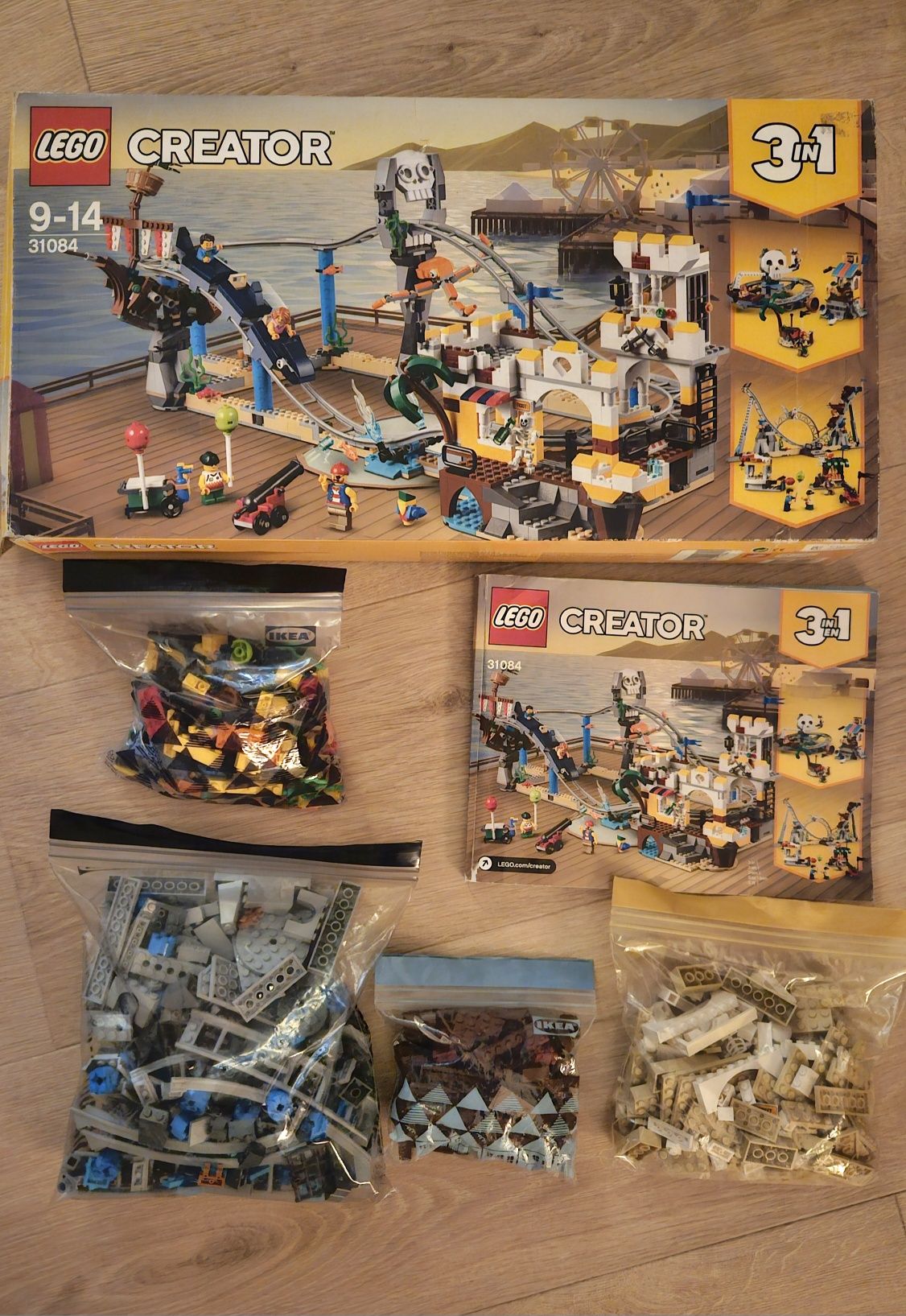 Lego Creator 31084 kolejka gorska