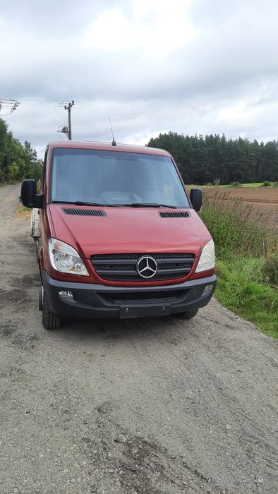 Sprinter 519 ciągnik siodłowy naczepa 3 osie