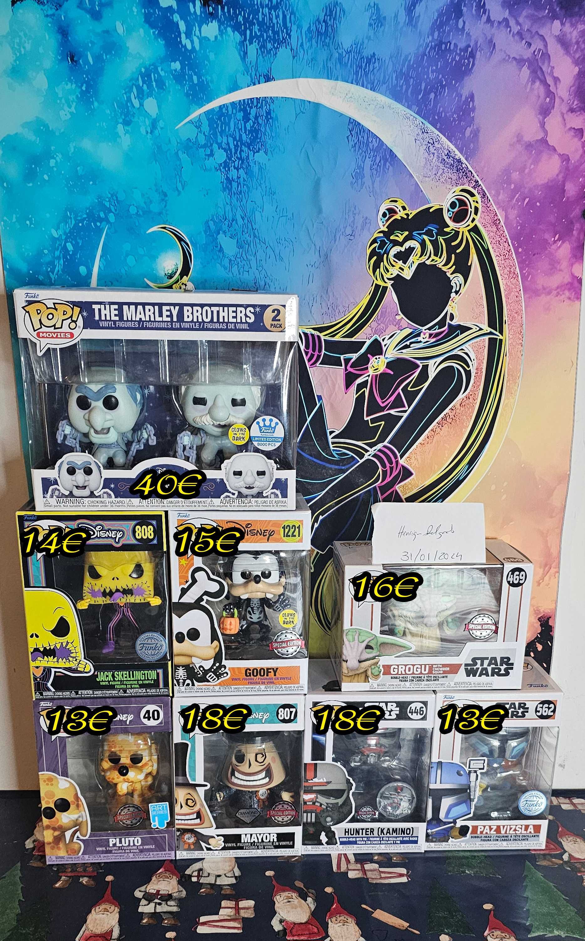 Funko Pops Disney e Star Wars