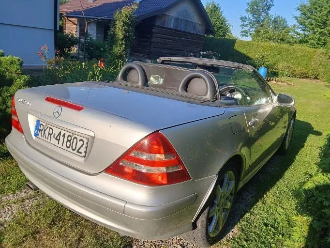 Mercedes-Benz SLK anglik, pierwszy właściciel