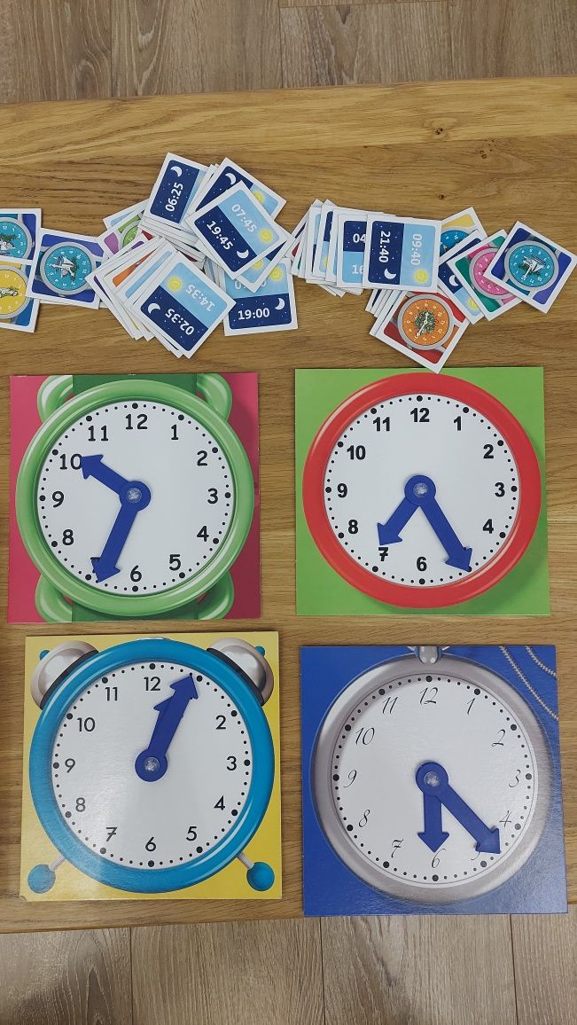 Gra zegar nauka the clock