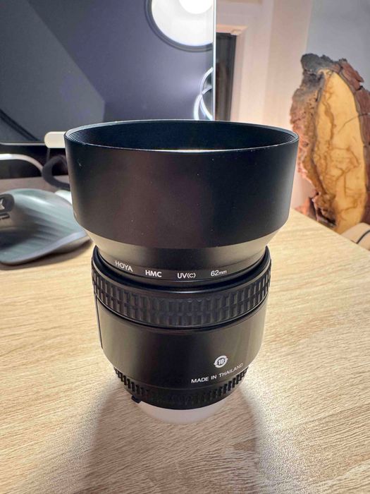 Nikon AF Nikkor 85mm f/1.8D – Klasyka portretu + osłona + filtr UV