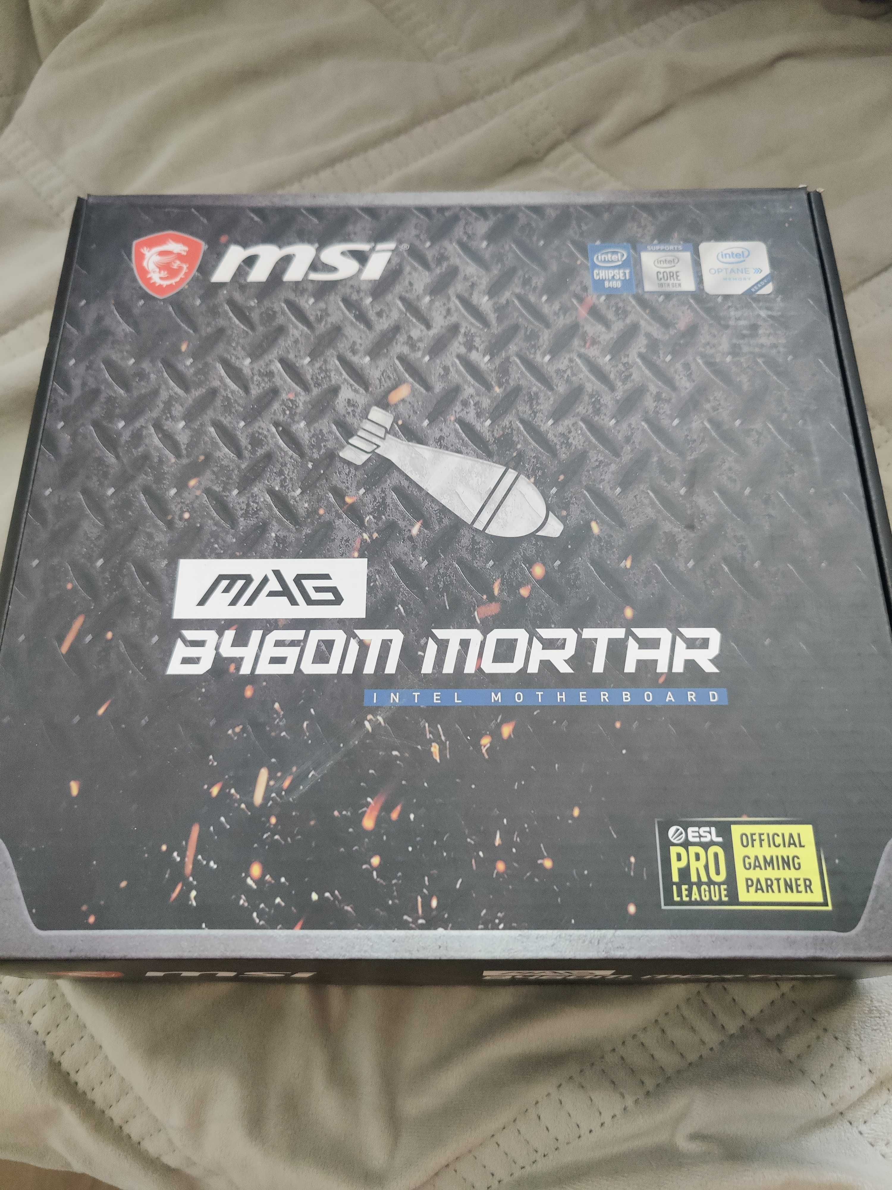 MSI MAG B460M MORTAR – microATX, LGA1200, DDR4 – Stan bardzo dobry