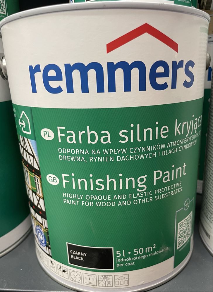 Farba silnie kryjąca 5l. Remmers