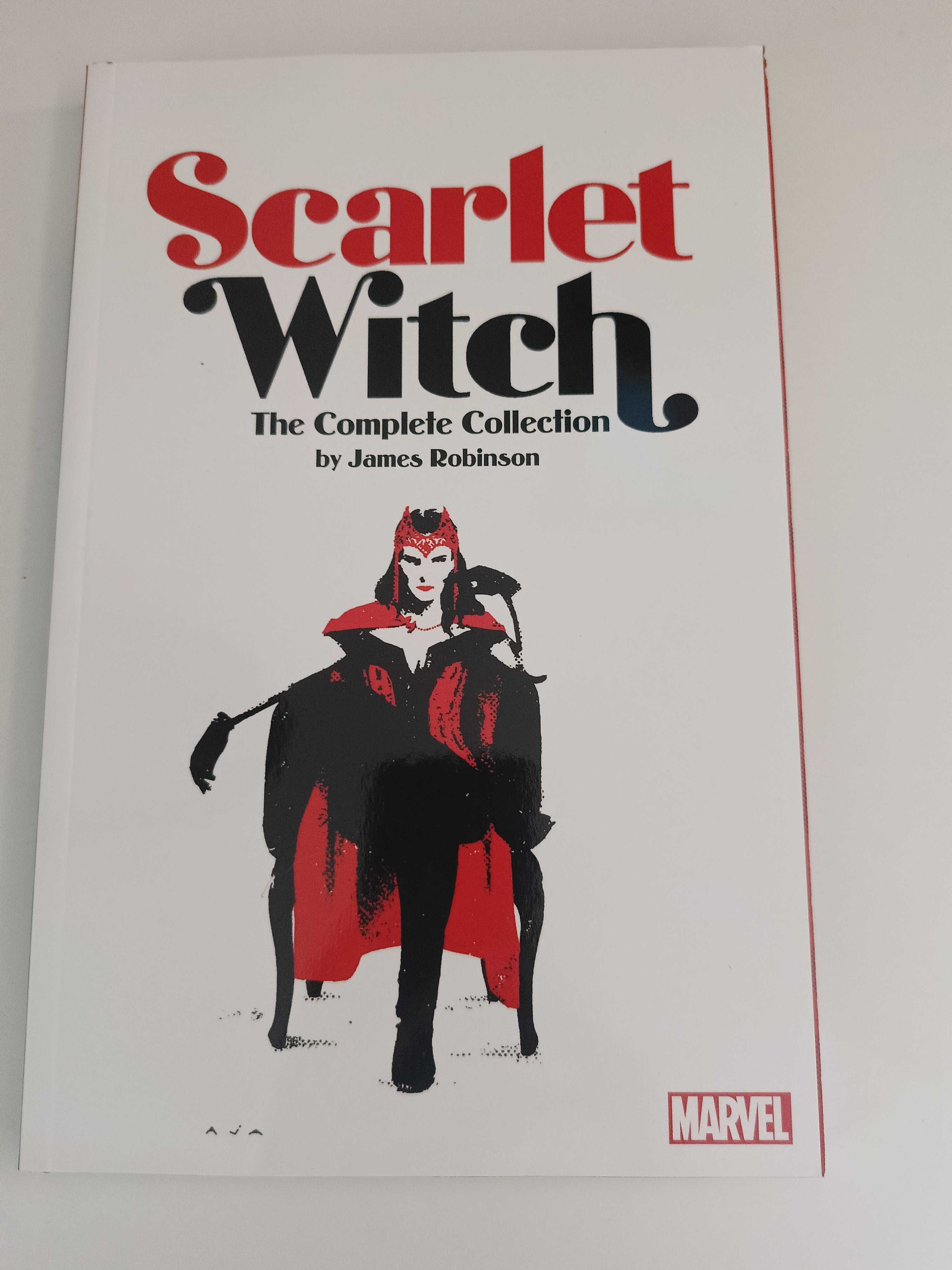 Komplet komiksów Marvel Scarlet Witch Vision komiksy jak nowe