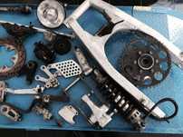 Pecas suzuki gsxr 1100 travao patin escora amortecedor farol disco tra