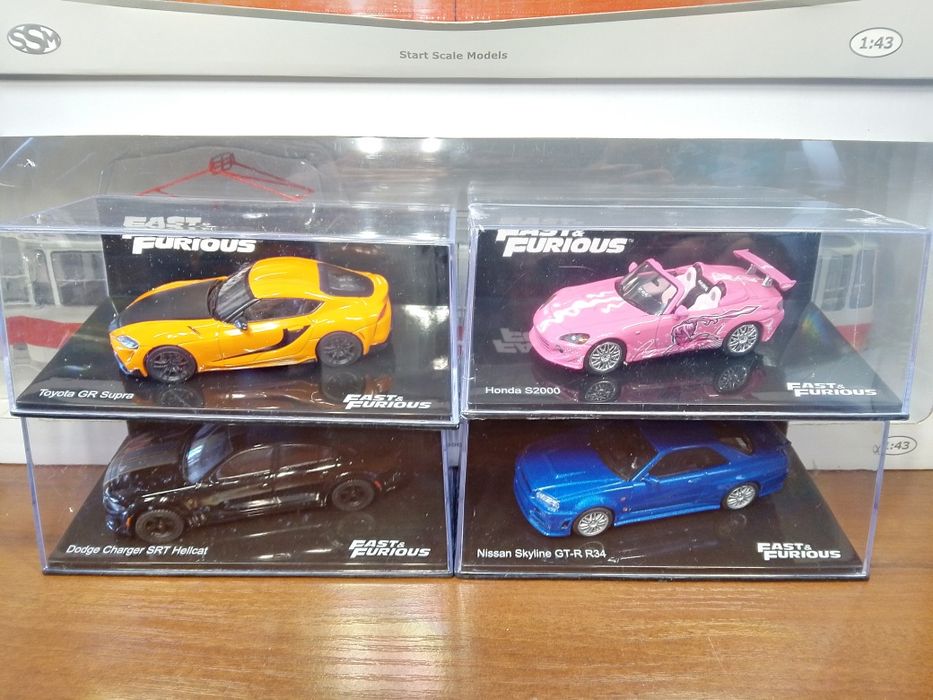 Модели Dodge,Ford, Chevrolet,Plymouth, Nissan, Jensen Fast& Furious 1: