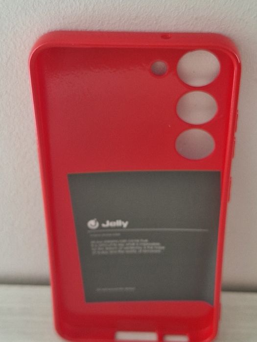 Jelly Case do Samsung Galaxy S23 czerwony