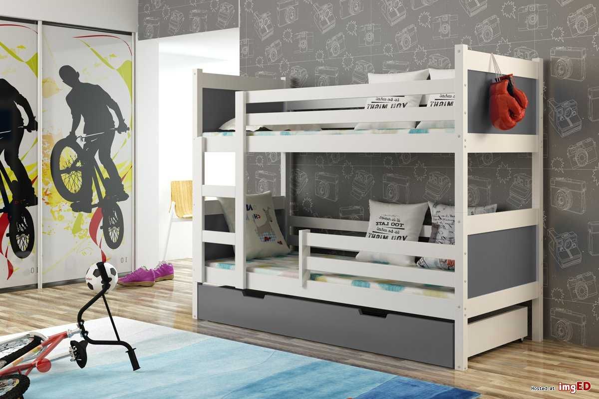 Łóżko dla dwójki dzieci LENA - kolory do wyboru
