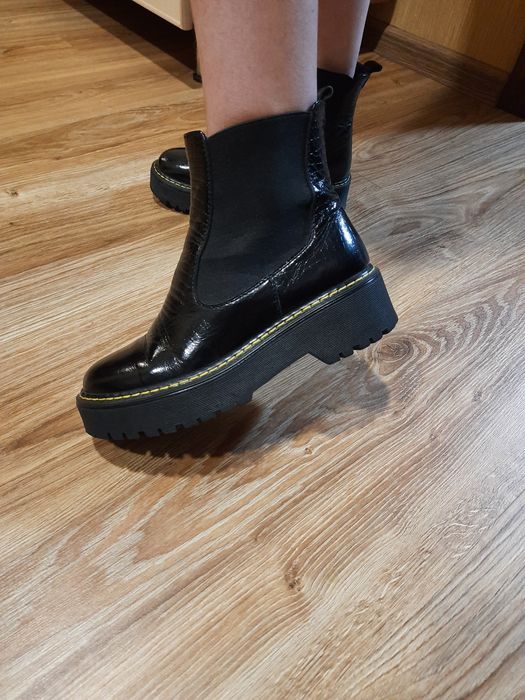 Ботиночки кожаные челси