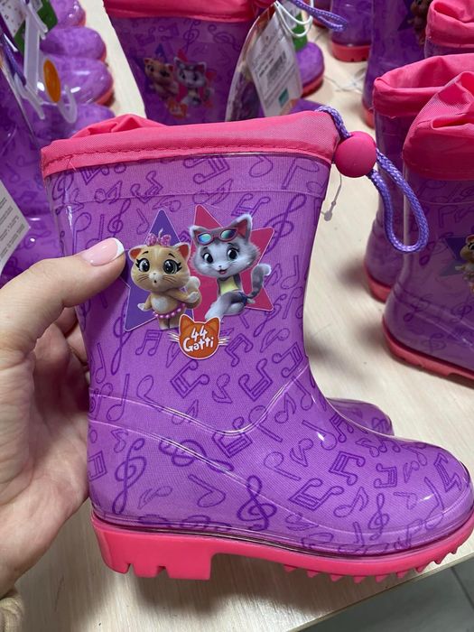 Дитячі гумові чоботи,гумовці 22,23,24,25,26,28,29,30,31