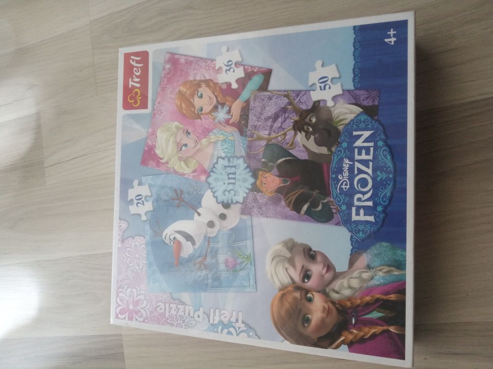 Puzzle kraina lodu nowe