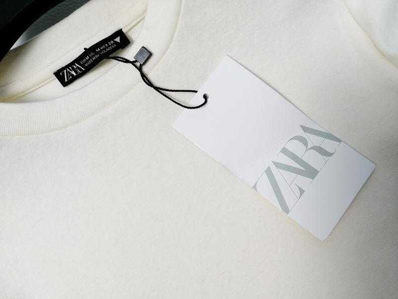 Новая укороченная кофта кроп-топ с длинным рукавом Zara