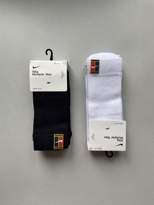Шкарпетки Nike dri fit Multipier носки Socks Court 2 пари Padel теніс