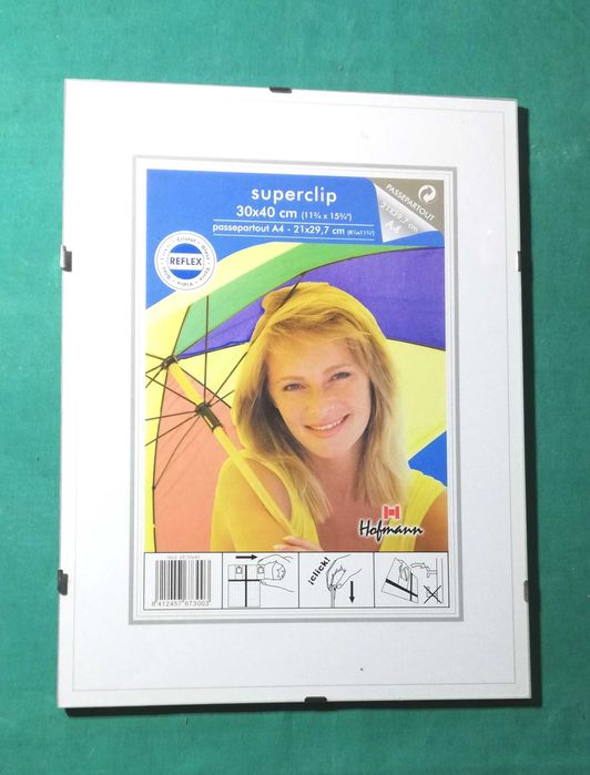 2 #Molduras novas 30x40cm
#Hofmann - superclip -